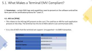 12EMV AcquiringTerminal Hardware and Software  Understanding EMV [upl. by Branen]