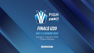 FIGH Finals 2024  U20  MF  Day 1 h 1400  h 1600 [upl. by Kyle]