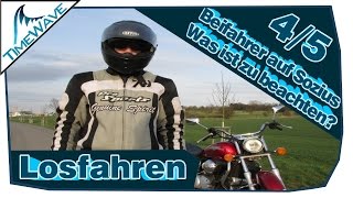 quotBeifahrer auf Sozius Was ist zu beachten LOSFAHRENquot Teil 45 22 Motorrad Allgemeinwissen [upl. by Jaquenetta792]