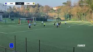 Parioli Calcio VS Canale Monterano  Highlights [upl. by Aihseym570]