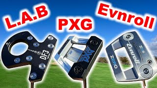 Zero Torque Putters LAB DF3 PXG Allan amp Evnroll Zero [upl. by Blackmun]