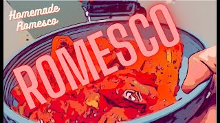 Cookup for the Cookup  quotRomescoquot  Hip Hop instrumentalbeat  Homemade Romesco  Recipe [upl. by Solahcin]