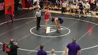 Part 2 of 3 WIAA Div 2 Wrestling Sectionals in Amery 21823  Finals 220 and 285 [upl. by Danas]