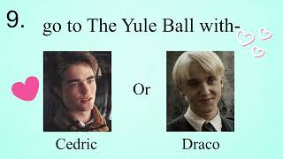 Harry Potter Would You Rather Edition✨ 🗡🏰 🧙🏼‍♂️🪄 [upl. by Cathrine]