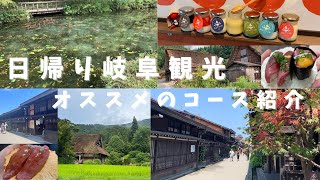 【日帰り岐阜観光】オススメのコースを紹介～総距離750キロ～【旅ブログ】旅行 岐阜 観光 食べ歩き [upl. by Matthei228]