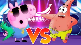 EPIC RAP BATTLE Patricio vs Bebe George ANIMATED SHOWDOWN [upl. by Eiclek]