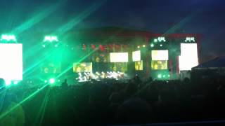 Stone Roses  Waterfall LIVE at Heaton Park 29062012 [upl. by Aisatsanna]