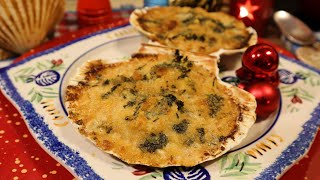 Mes COQUILLES SAINTJACQUES A LA BRETONNE  Pour les fêtes   Mère Mitraille  Gourmandises TV [upl. by Aikrahs567]