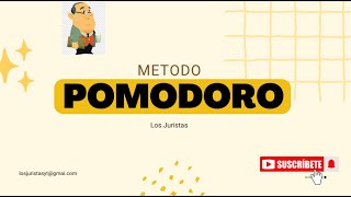 Metodo pomodoro  Los Juristas [upl. by Carli108]