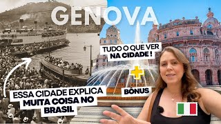 Genova a cidade na Itália que tem tudo a ver com o Brasil [upl. by Sinnal]