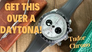 Buy this over the Rolex Daytona Tudor Black Bay Chronograph can it be better Panda Chrono Watch [upl. by Fadden991]