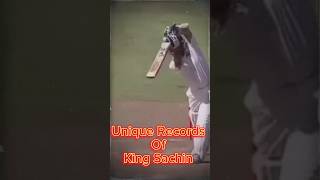 Unique Records Of Sachin Tendulkar cricket shorts sachintendulkar cricketrecords coverdrive [upl. by Ahkeber]