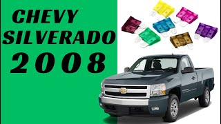 2008 Chevrolet Silverado 1500 Fuse Box Diagram  3 Locations  Relays Chevy [upl. by Adnelg]