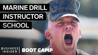 How Marine Corps Drill Instructors Are Trained  Boot Camp [upl. by Calvinna]