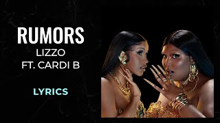 Lizzo Cardi B  Rumors LYRICS [upl. by Aineval185]