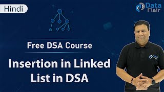 Insertion in Linked List using C in Hindi  Insert a node at the Beginning End Specified Position [upl. by Vanny]