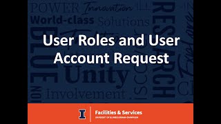 Archibus – User Roles and User Request Account [upl. by Ayoj]