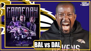 Ravens vs Cowboys LIVE Reaction amp Play by Play [upl. by Odom]