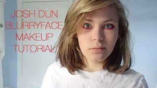 josh dun blurryface eye makeup tutorial [upl. by Znerol]