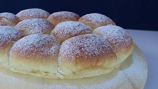 Pan Dulce Tunja Relleno súper tierno y esponjoso  Brioche  Bollitos dulces [upl. by Devinne]