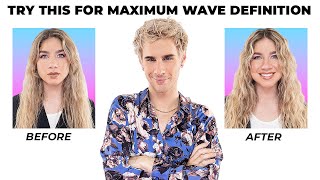 Try this hair routine for the BEST waves possible [upl. by Rabassa952]