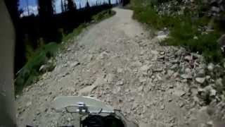 Dual Sport Ride Over Buffalo Pass Colorado [upl. by Elleneg]