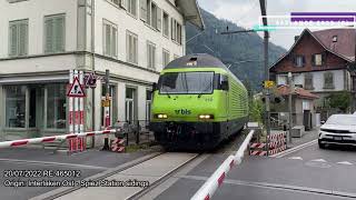 A VERY SCENIC SWISS INTERREGIONAL TRAIN  SBB RE460 REVIEW  SWISS TRAIN TRIP REPORT [upl. by Harbird451]