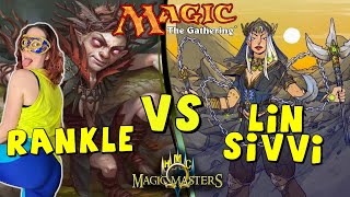 😈 Rankle vs Lin Sivvi 💁‍♀️ Commander col FRATELLO di OMEGA Magic the Gathering [upl. by Annaeel]