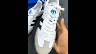 Adidas samba white foryou sneakers highqualityshoes viralshort shoes nike travisscott [upl. by Malkah]