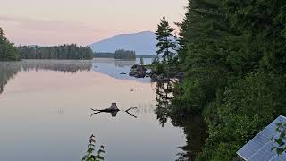 The Sounds of Silence Morning Sunrise over Katahdin [upl. by Otila4]