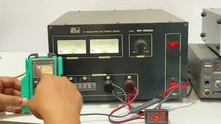 Alinco EP5500 DC Power Supply 55A [upl. by Enirod]