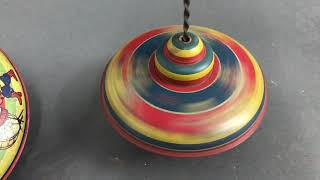 Vintage spinning tops [upl. by Aruasi]