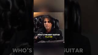 Alice Cooper answer to whos the best guitar player of all time guitar rockinterview alicecooper [upl. by Dunkin458]