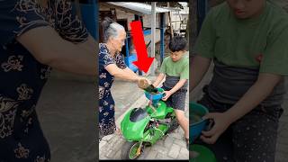 Mahal Banget ⁉️Beli Bensin 1 Liter Harga 1 JuTa😭 vlogmini elzoanvaya motorzxminivideoshort [upl. by Marras]