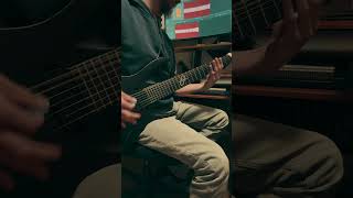 Gunslinger Main Riff Playthrough metal switzerland guitar yarha solarguitars [upl. by Rankin577]