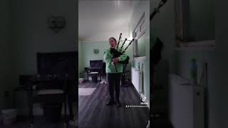 Playing my knew bagpipes today what pipes are they ￼ andrewbrianhighlandbagpip6102 [upl. by Davis684]