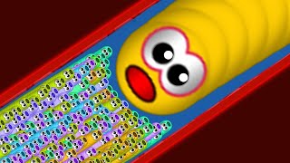 Snake Worm Zoneio Snake Game Video Snake Wormio Biggest Slither ever snakegame parynhar [upl. by Adaynek874]