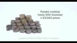 Usa o cambia tus monedas en un banco [upl. by Larine]