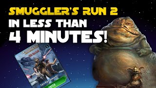 Smugglers Run 2  UNDER 4 minutes Very Deadly Tier Jabba  SWGOH [upl. by Silver]