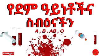 4ቱ የደም አይነቶችና ስብእናችን  ABO Blood Types And Our Personality ethiopia habesha [upl. by Sperry]