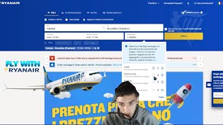 Video tutorial come prenotare un biglietto aereo con Ryanair ✈️ [upl. by Denyse]