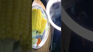 Sweet corn😍all time favouriteeveningsnacks food cooking ytshorts minivlog recipesweetcorn [upl. by Herrmann]