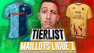 Le PLUS BEAU MAILLOT de LIGUE 1 20232024  Tierlist [upl. by Javler]