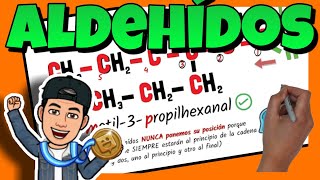 🔴 ALDEHÍDOS  Nomenclatura y formulacion ORGÁNICA [upl. by Amoihc]