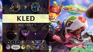 Kled ADC vs Kalista  NA Master Patch 1410 [upl. by Zeralda611]