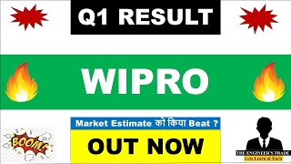 Wipro Q1 Results 2025  Wipro Results Today  Wipro Results  Wipro Share Latest News  Wipro share [upl. by Karwan]