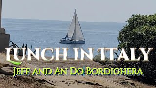 LUNCHTIME ADVENTURE DISCOVERING BEAUTIFUL BORDIGHERA ITALY [upl. by Ennirok]