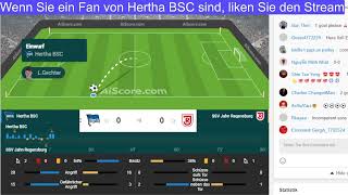 Hertha BSC  live broadcast 🔴 with detailed visual and text effects 2024 [upl. by Derfla384]