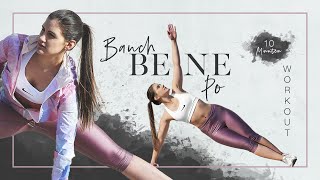 10 MIN Bauch Beine Po Training für Zuhause  ohne springen amp ohne Geräte  TinaFitness [upl. by Stalder]