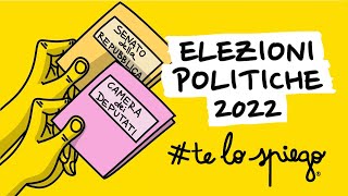 COME SI VOTA ALLE ELEZIONI POLITICHE 2022  TELOSPIEGO [upl. by Dwain]